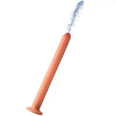 Hosed Thick Enema Dildo Hose 38 cm