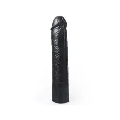 Hung System Realistic Dildo Black Color Benny 25.5 Cm
