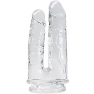 Imperium Jelly Double Dildo Clear
