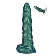 Inflatable Monster Dildo Green 24 cm