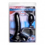 Inflatable Suction Cup Dildo