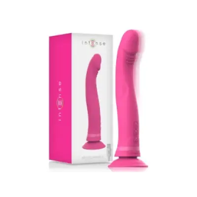 Intense Michelangelo Pink Silicone Vibrator Dildo