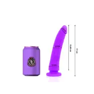 Delta Club Toys Lilac Dildo Medical Silicone 17 Cm -O- 3 Cm