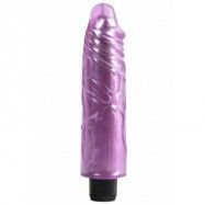 JELLY GEMS NO 2 PURPLE - DILDO MED VIBRATOR