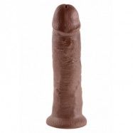 KING COCK 10 INCH BROWN DILDO