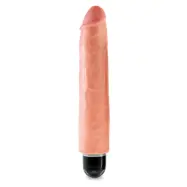 King Cock 10 Inch Vibr Stiffy Flesh