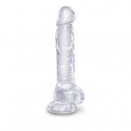 King Cock 23 cm - Clear