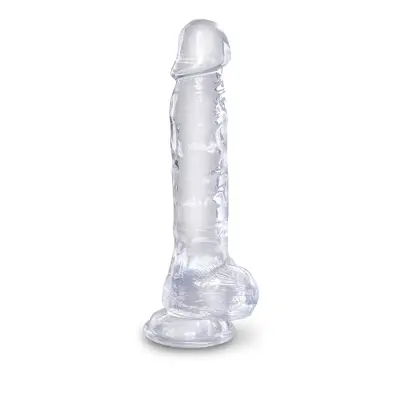 King Cock 23 cm - transparent