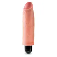 KING COCK 6'' VIBR STIFFY FLESH