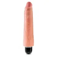 King Cock 9 Inch Vibr Stiffy Flesh
