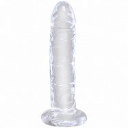 King Cock Clear Dildo 17,6 cm    - Klar