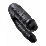 KING COCK DOUBLE TROUBLE M BLACK