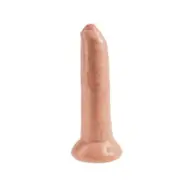 King Cock Realistic Dildo Uncut Flesh 23 Cm