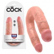 King Cock Realistic Double Dildo