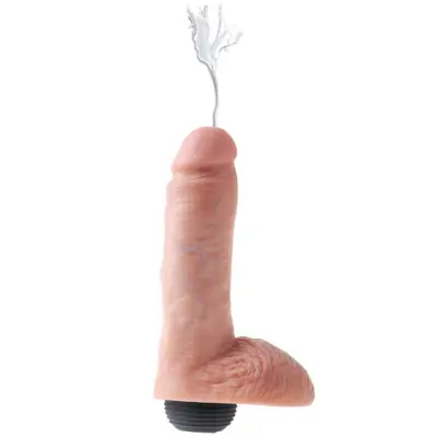 King Cock Sprutande Dildo 8 tum