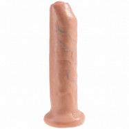 King Cock Uncut Realistisk Dildo 20 cm