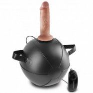 King Cock Vibrerande Mini Sex Ball med Dildo 15 cm