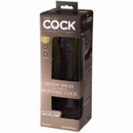 King Cock Elite Dual Density Silikondildo 21 cm - Brown