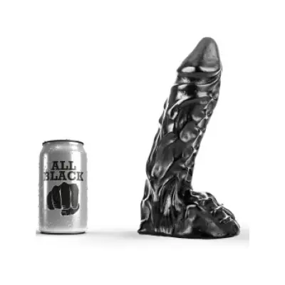 All Black Dildo 23 Cm