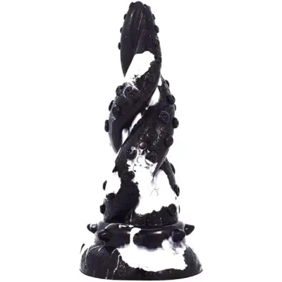 Lamia Dildo Black/White 19,5 cm