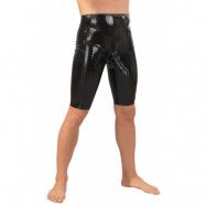 Latex Cykelshorts med Dildo