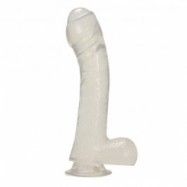 Lazy Buttcock Jelly Dildo Klar - Clear