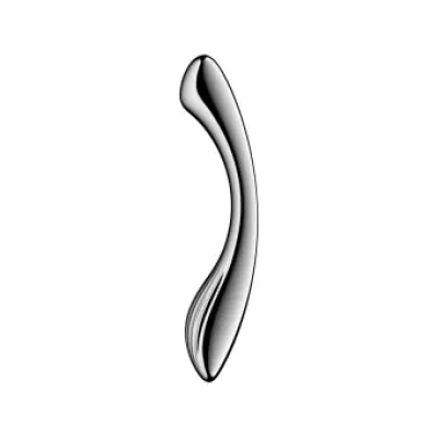 SATISFYER - PURE GRAVITY 1 STAINLESS STEEL DOUBLE-ENDED DILDO