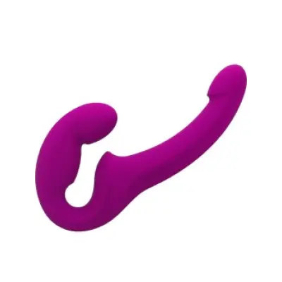 FUN FACTORY - SHARE LITE DOUBLE DILDO BLACKBERRY