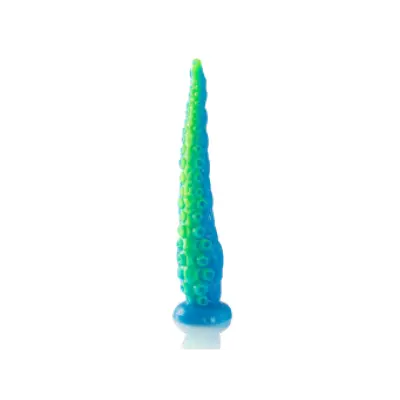 Epic Scylla Fluorescent Thin Tentacle Dildo Large Size