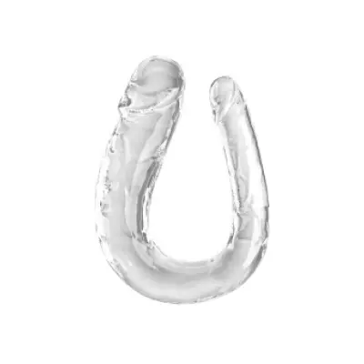 King Cock Double Trouble Double Dildo 44 Cm Clear