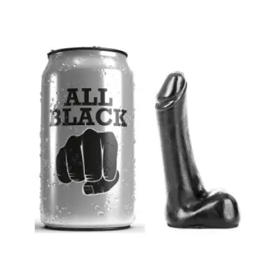 All Black Dildo 9 Cm