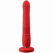 Lovense Gravity Thrusting Dildo - Red