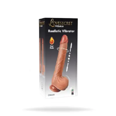 Lovesecret - Appstyrd realistisk vibrator med thrust & värme
