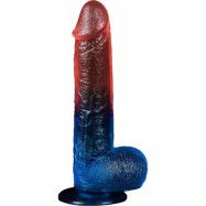 LoveToy: Dazzle Studs Dildo, 23 cm