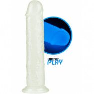 LoveToy: Lumino Play, Självlysande Dildo, 21 cm