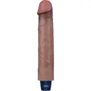 LoveToy: Real Softee, Silicone Vibrating Dildo, 23 cm