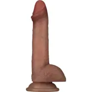 LoveToy: Sliding Skin Pro Silicone Dildo, 19 cm