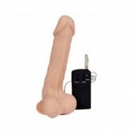 Loving Joy Super Gybrator Roterande Dildovibrator      - Nude