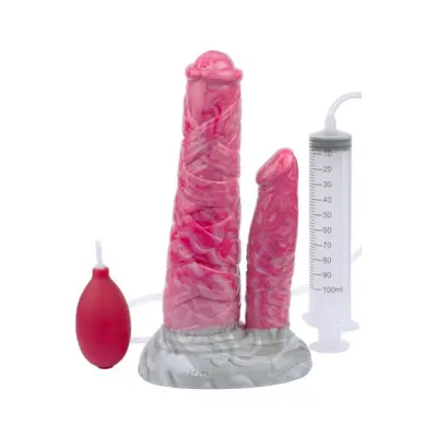 Monster Duolis Ejaculator Dildo 25 cm