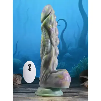 Monster's Ball Vibrating Thrusting Dildo