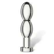 MyStim Oh-Thello Oval Plug SILVER