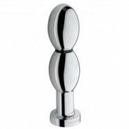 Mystim O(h!)-thello Metal Dildo - Silver