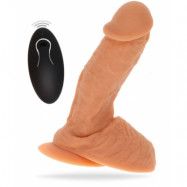 Naked Silicone Vibrating Dildo