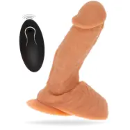 Naked Silicone Vibrating Dildo