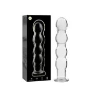 Nebula Series By Ibiza Model 10 Dildo Borosilicate Glass Clear 16.5 Cm -O- 3.5 Cm