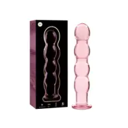 Nebula Series By Ibiza Model 10 Dildo Borosilicate Glass Pink 16.5 Cm -O- 3.5 Cm