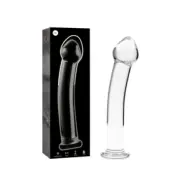 Nebula Series By Ibiza Model 11 Dildo Borosilicate Glass Clear 16 Cm -O- 3 Cm