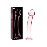 Nebula Series By Ibiza Model 11 Dildo Borosilicate Glass Pink 16 Cm -O- 3 Cm