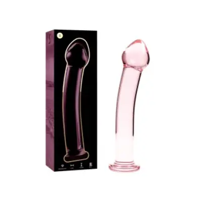 Nebula Series By Ibiza Model 11 Dildo Borosilicate Glass Pink 16 Cm -O- 3 Cm