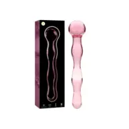 Nebula Series By Ibiza Model 13 Dildo Borosilicate Glass Pink 18 Cm -O- 3.5 Cm